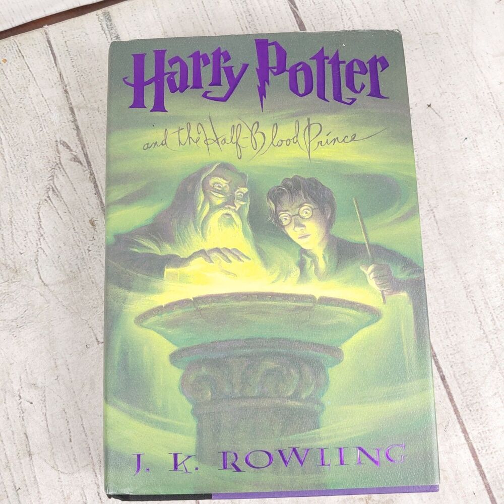 Harry Potter + the Half-Blood Prince, TRUE First American Edition First Printing